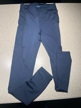 Simons i.five Navy Active Leggings with Branded Waistband